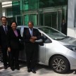 Proton Iriz EV prototype in Korea, developed with LG!