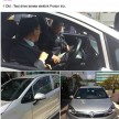 Proton Iriz EV prototype in Korea, developed with LG!