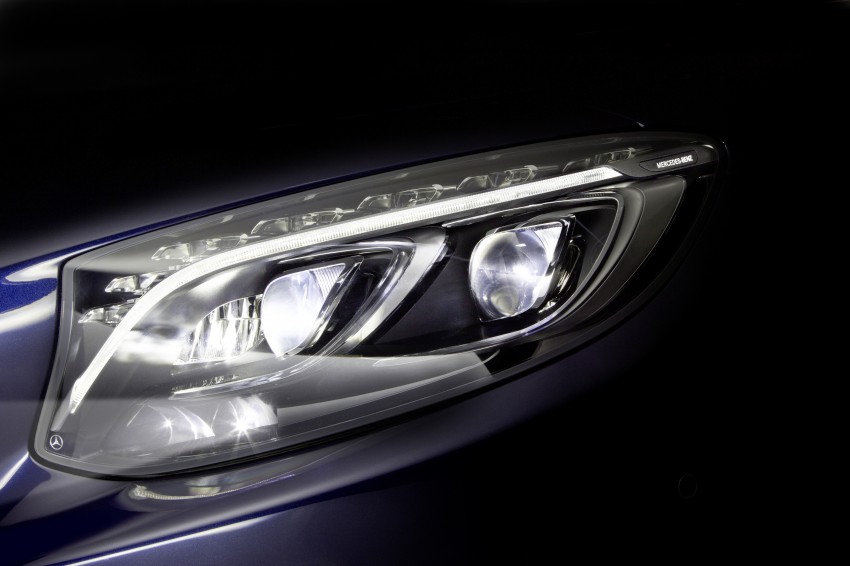 Mercedes-Benz unveils 84-LED Multibeam headlight 288390
