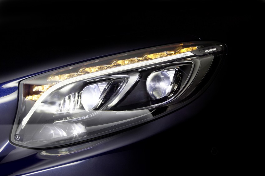 Mercedes-Benz unveils 84-LED Multibeam headlight 288391