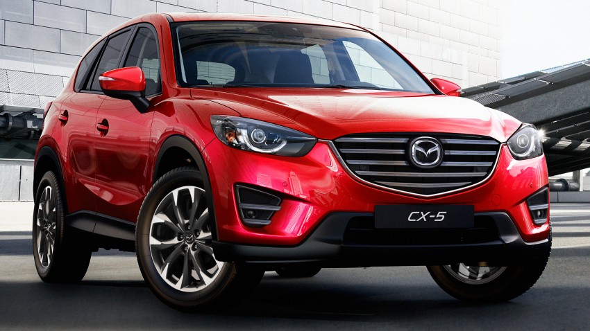 Mazda CX-5 facelift appears at LA with minor upgrades 289641