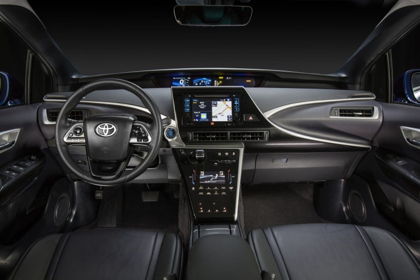 Toyota Mirai fuel cell vehicle officially revealed; touts a range of 483 km, available in second quarter of 2015 288834