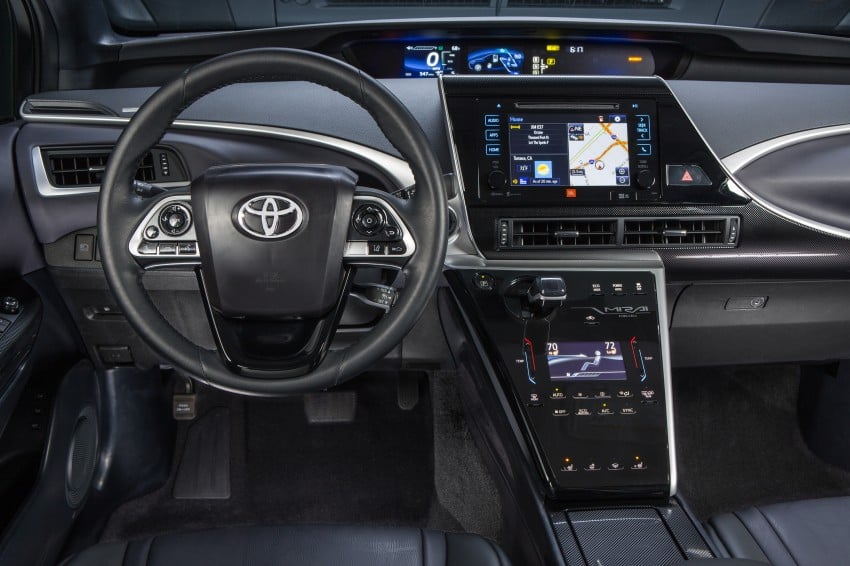 Toyota Mirai fuel cell vehicle officially revealed; touts a range of 483 km, available in second quarter of 2015 288822