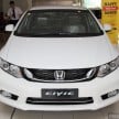 Honda Civic facelift now in Malaysia – more kit but lower prices across the board, from RM113,800