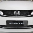 Honda Civic facelift now in Malaysia – more kit but lower prices across the board, from RM113,800
