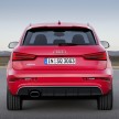 Audi Q3 facelift unveiled, RS Q3 boosted to 340 hp