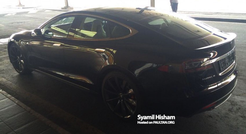 Tesla Model S spotted in Malaysia – grey import? 289354