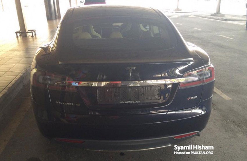 Tesla Model S spotted in Malaysia – grey import? 289355
