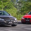 GALLERY: W205 Merc C-Class vs F30 BMW 3 Series