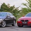 GALLERY: W205 Merc C-Class vs F30 BMW 3 Series