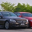 GALLERY: W205 Merc C-Class vs F30 BMW 3 Series