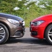 GALLERY: W205 Merc C-Class vs F30 BMW 3 Series
