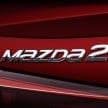 Mazda 2 Sedan – first photos out, full reveal next week