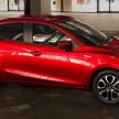 Mazda 2 Sedan – first photos out, full reveal next week