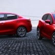 Mazda 2 Sedan – first photos out, full reveal next week