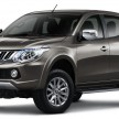 2015 Mitsubishi Triton unveiled, gets new 2.4L engine