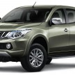 2015 Mitsubishi Triton unveiled, gets new 2.4L engine