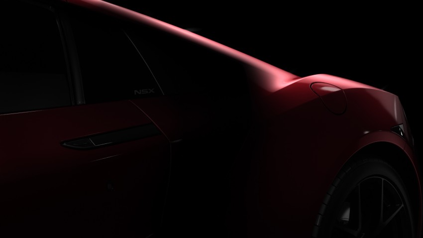 Honda NSX – production version previewed again, to be unveiled in Detroit next month! 296880
