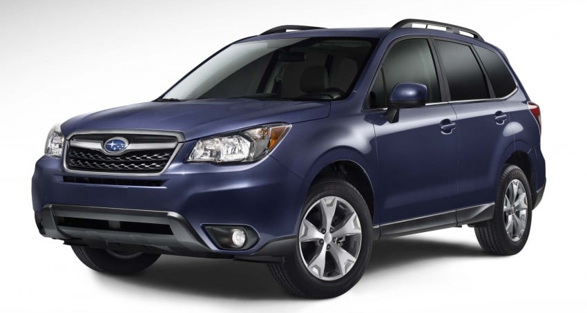 Fourth-generation Subaru Forester SUV revealed 139214