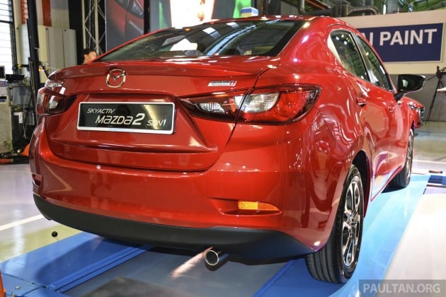 2015 Mazda 2 1.5 launched – hatch and sedan, RM88k