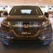 Honda HR-V appears on oto.my; RM120k for Grade V