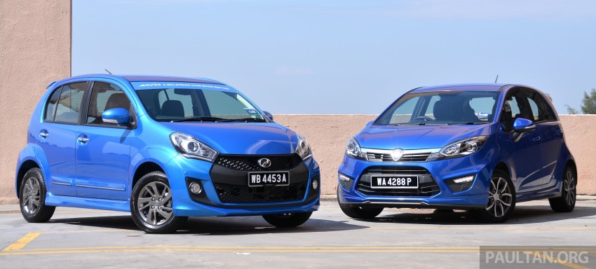 GALLERY: 2015 Perodua Myvi facelift vs Proton Iriz 304695