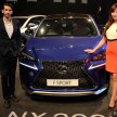 Lexus NX launched in Malaysia, from RM299k-RM385k