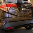 Honda HR-V in Malaysia – a closer look inside and out