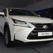 Lexus NX launched in Malaysia, from RM299k-RM385k