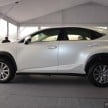 Lexus NX launched in Malaysia, from RM299k-RM385k