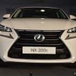 Lexus NX launched in Malaysia, from RM299k-RM385k