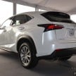 Lexus NX launched in Malaysia, from RM299k-RM385k