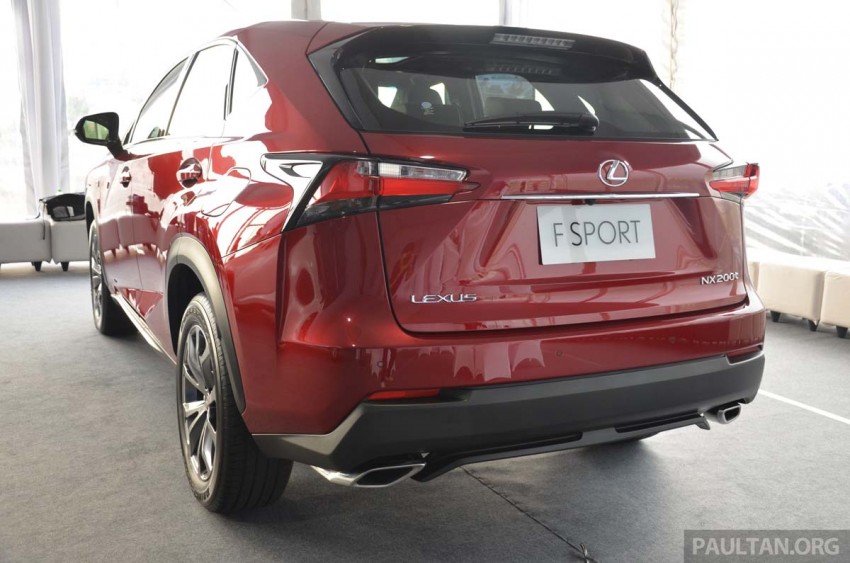 Lexus NX launched in Malaysia, from RM299k-RM385k 307734