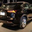 Lexus NX launched in Malaysia, from RM299k-RM385k