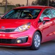 2016 Kia Rio Sedan – facelift debuts in Chicago