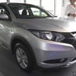 2015 Honda HR-V launched in Malaysia, from RM100k