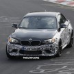 SPYSHOTS: F87 BMW M2 spotted with less camo