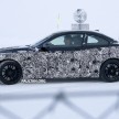 SPYSHOTS: F87 BMW M2 spotted with less camo