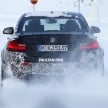 SPYSHOTS: F87 BMW M2 spotted with less camo