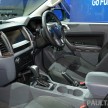 SPIED: Facelifted Ford Ranger in D’sara showroom