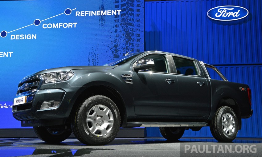 2015 Ford Ranger makes world debut in Thailand 320430
