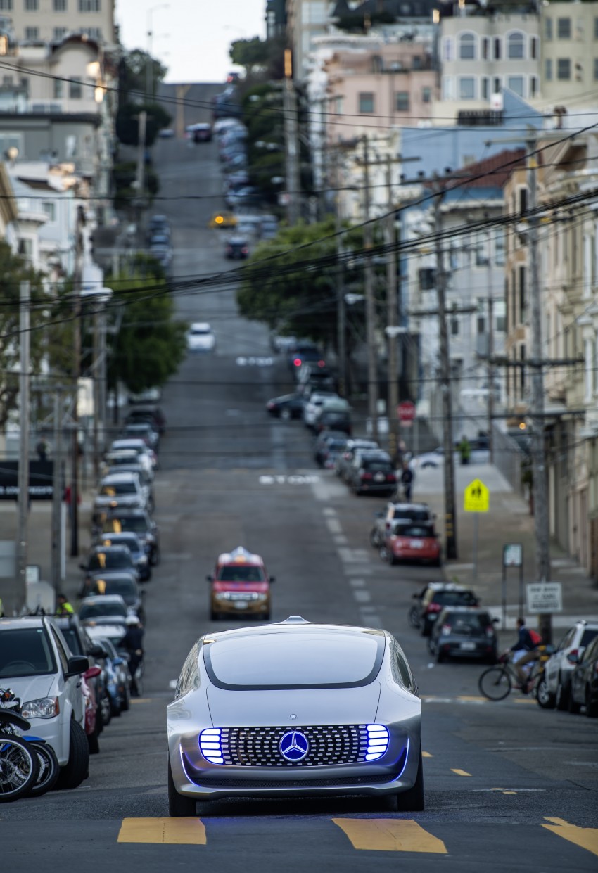 DRIVEN: Mercedes-Benz F 015 Luxury In Motion in SF 322064