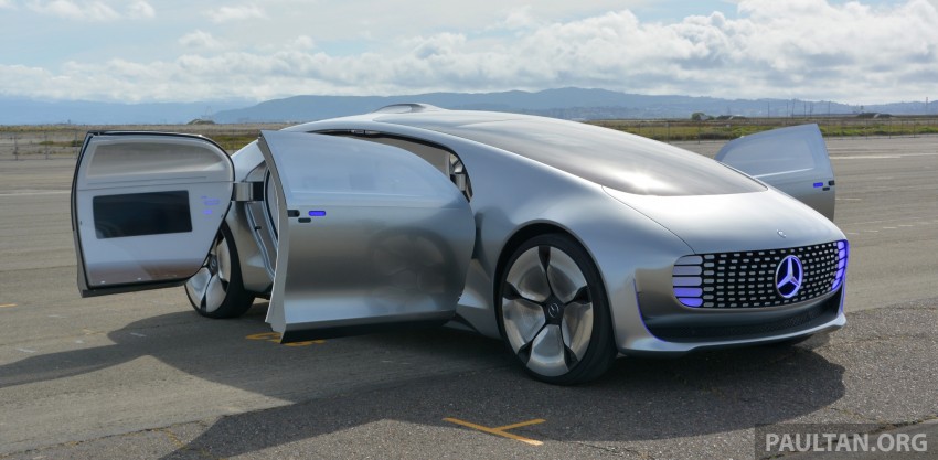 DRIVEN: Mercedes-Benz F 015 Luxury In Motion in SF 322146