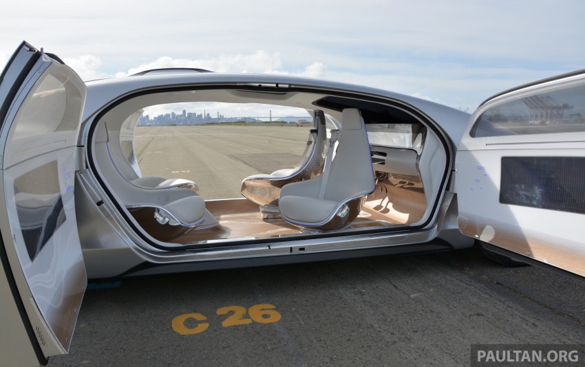 DRIVEN: Mercedes-Benz F 015 Luxury In Motion in SF 322145