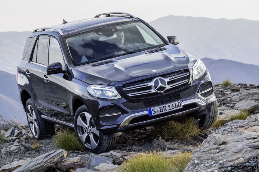 Mercedes-Benz GLE-Class unveiled – former M-Class gets new tech, updated engines, plug-in hybrid model 321624