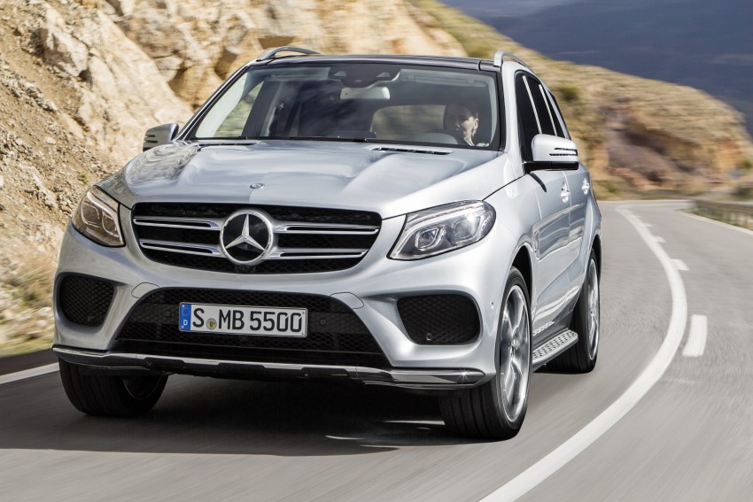 Mercedes-Benz GLE-Class unveiled – former M-Class gets new tech, updated engines, plug-in hybrid model 321626