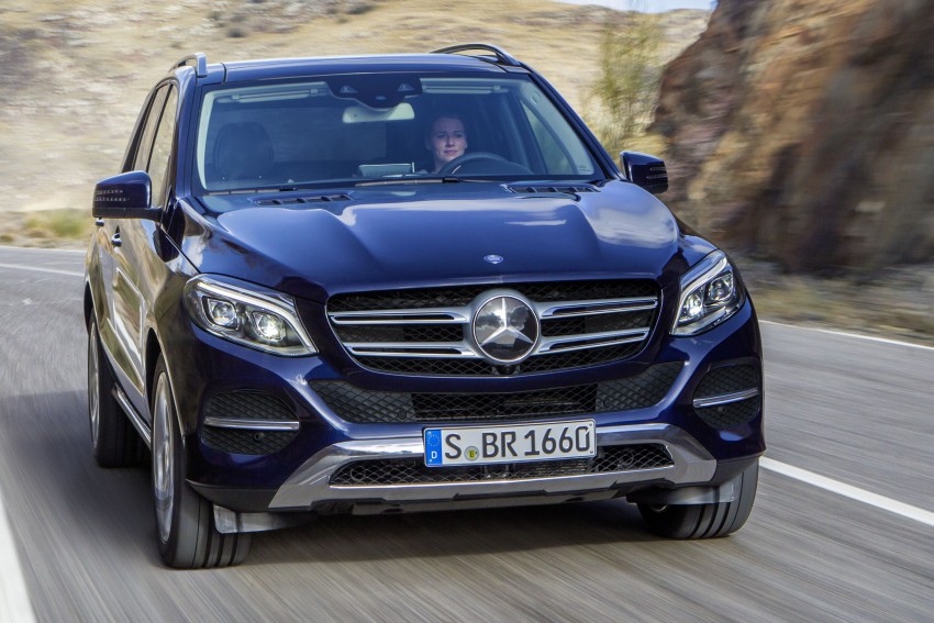 Mercedes-Benz GLE-Class unveiled – former M-Class gets new tech, updated engines, plug-in hybrid model 321619