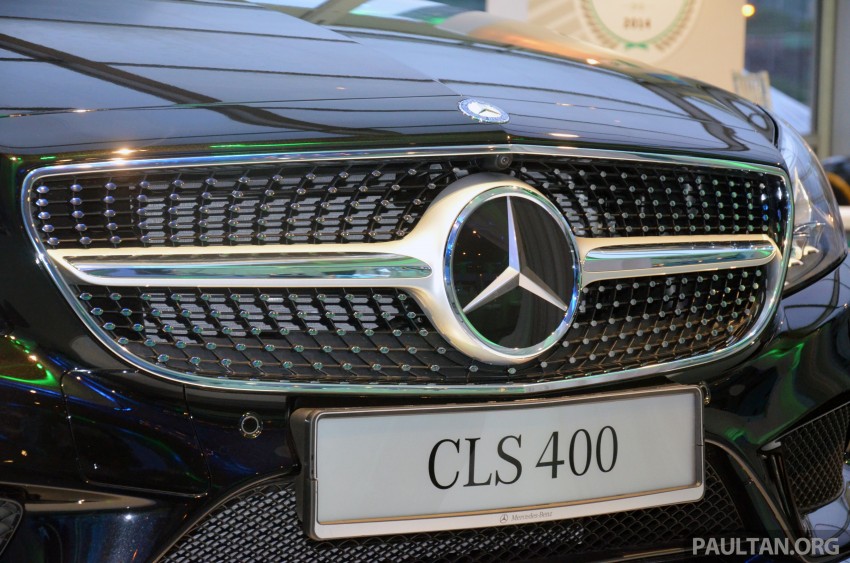 Mercedes-Benz CLS 400 facelift previewed in Malaysia 321365