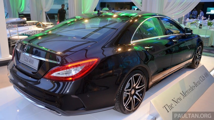 Mercedes-Benz CLS 400 facelift previewed in Malaysia 321370