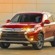 2016 Mitsubishi Outlander officially shows its face